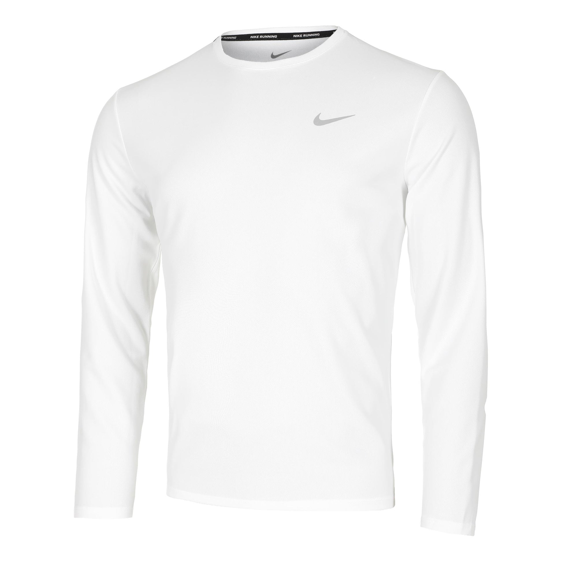 Nike Dri-Fit UV Miler Laufshirt Herren - weiß,