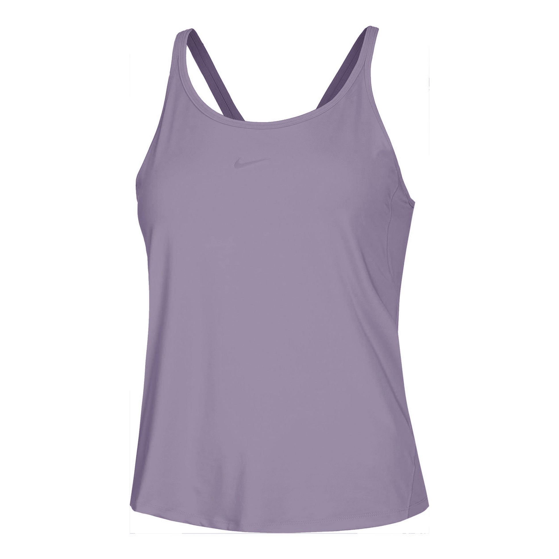 Nike One Classic Dri-Fit Strappy Tank-Top Damen-Lila,Schwarz