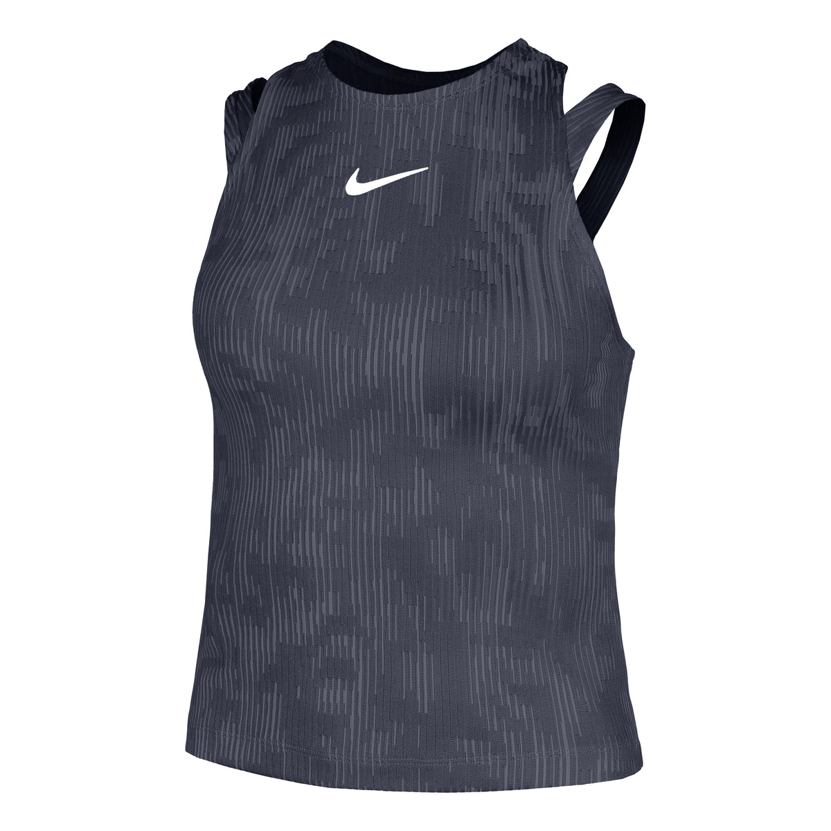 Nike Dri-Fit Slam Tank-Top Damen-Dunkelblau,Weiß