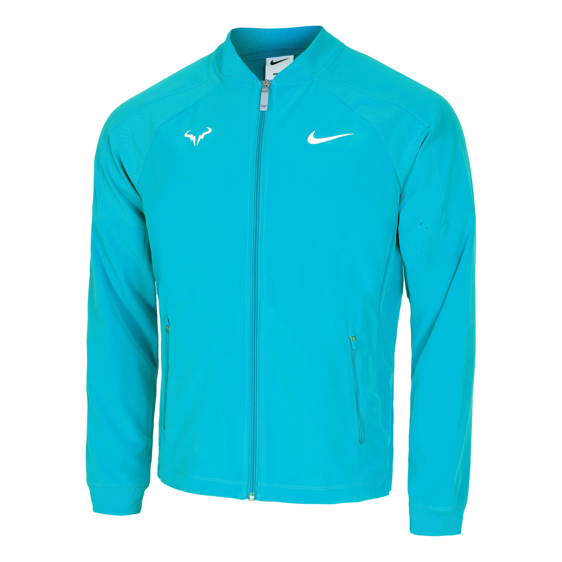 Nike Dri-Fit RAFA MNK Trainingsjacke Herren - türkis,