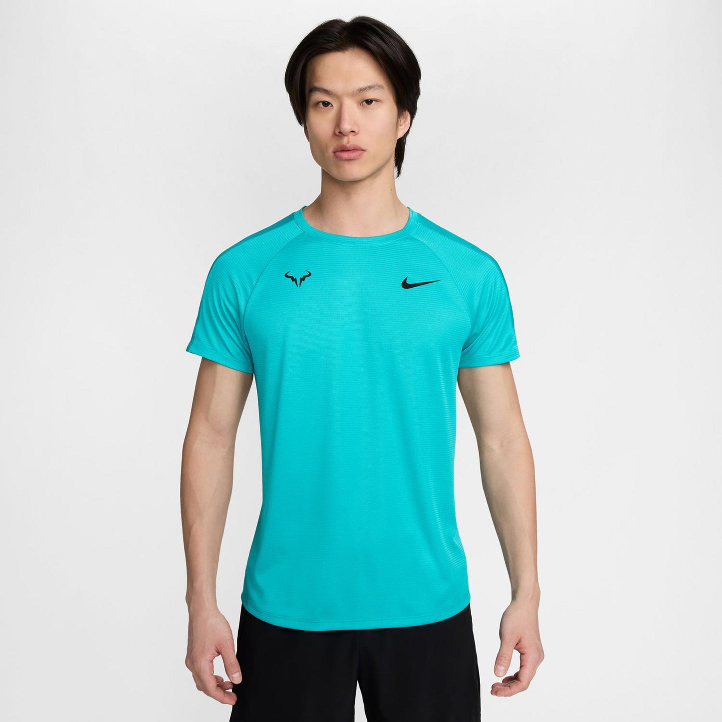 Nike Dri-Fit RAFA MNK Challenger T-Shirt Herren - grün,