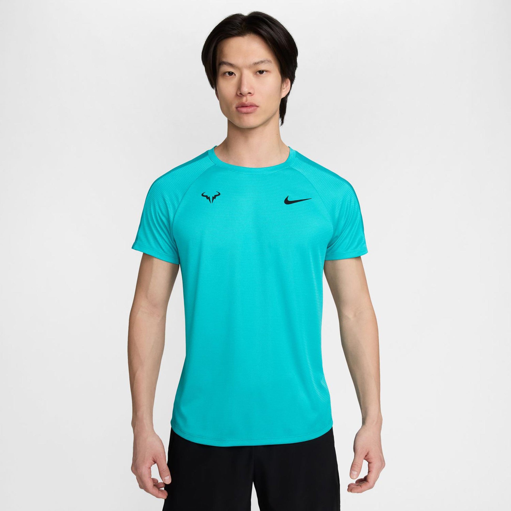 Nike Dri-Fit RAFA MNK Challenger T-Shirt Herren - grün,