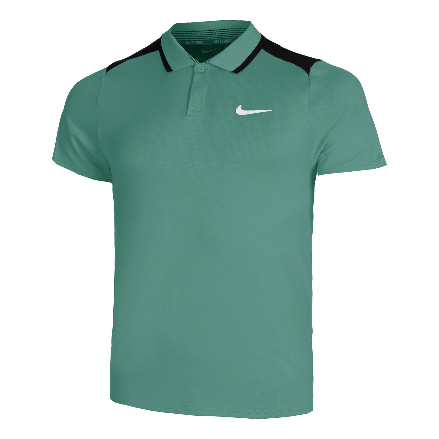 Nike Court Dri-Fit Advantage Polo Herren - salbei, schwarz