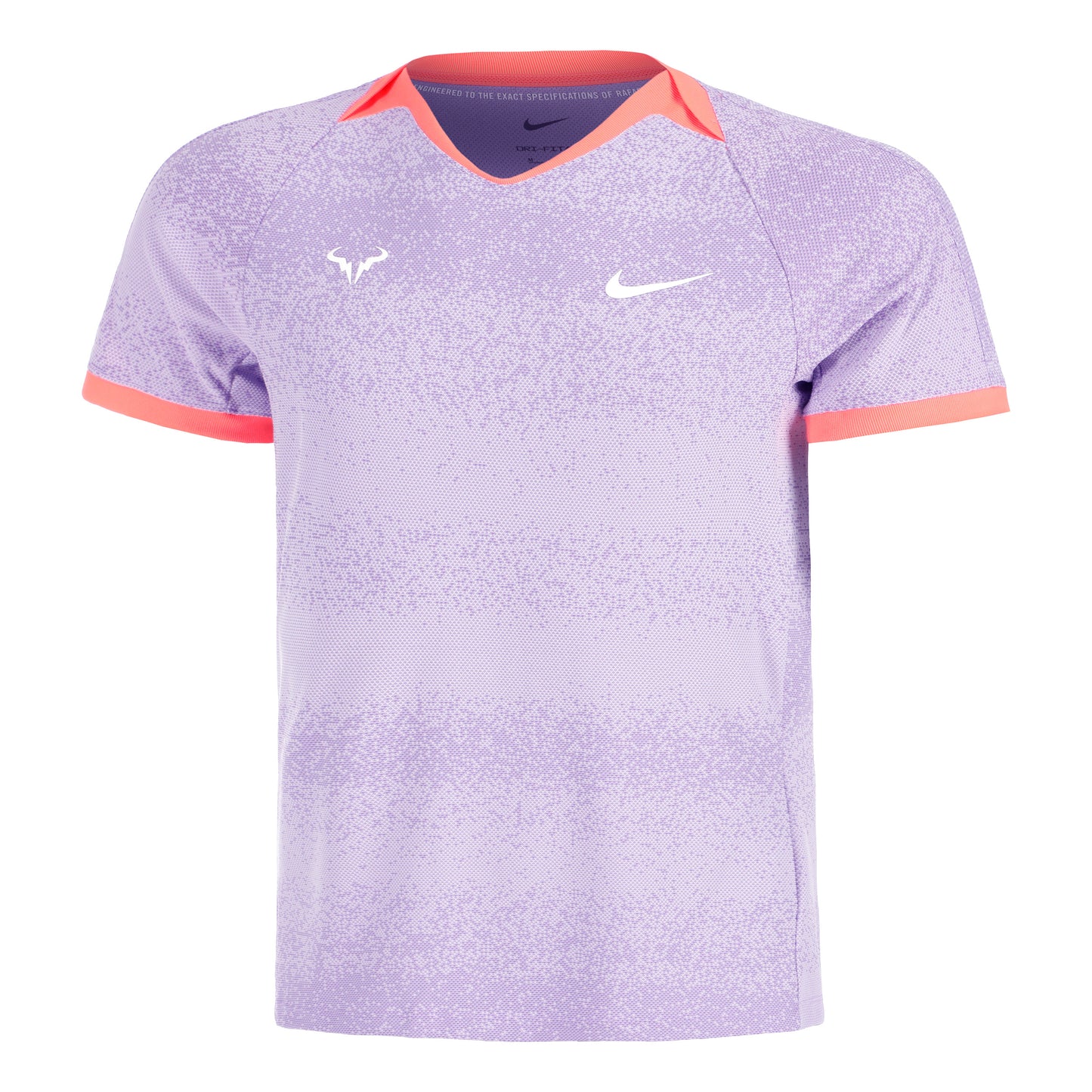 Nike Rafa Court Dri-Fit Advantage T-Shirt Herren - lila, orange
