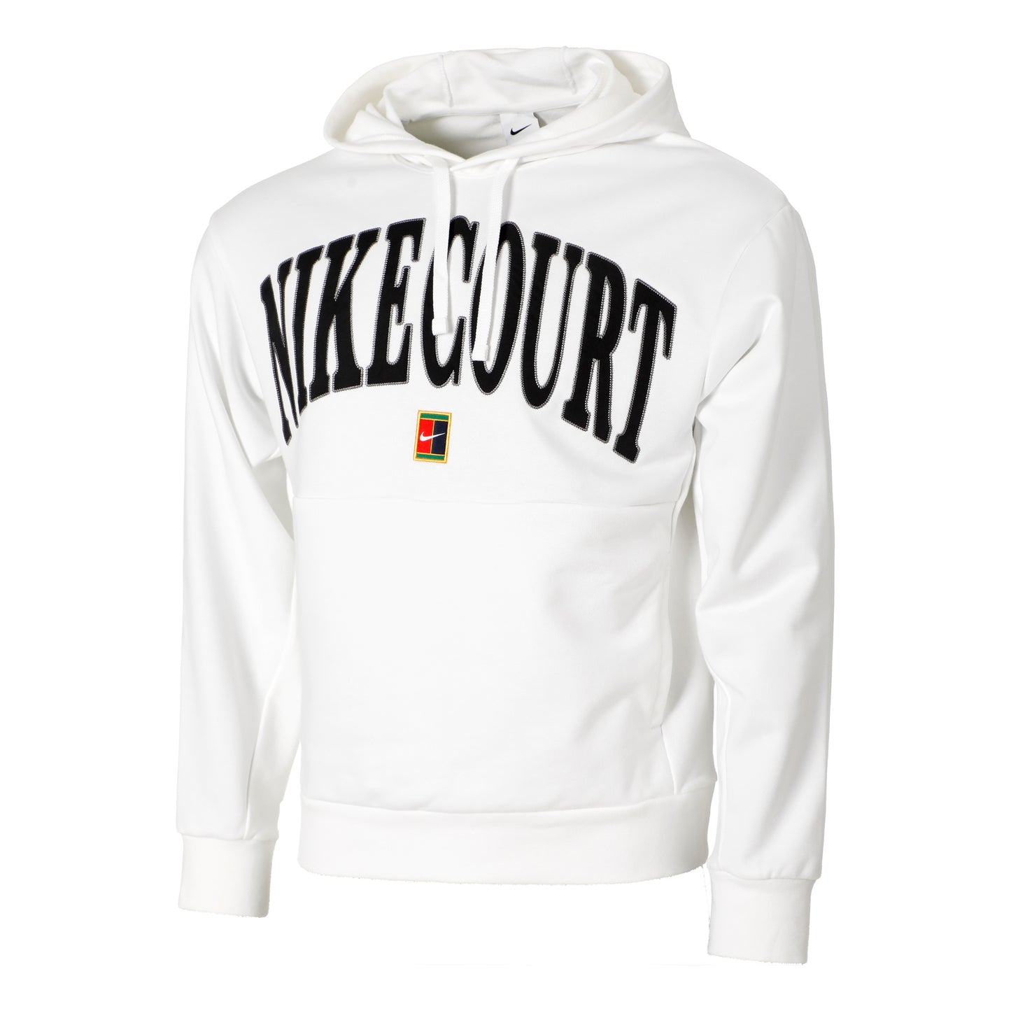 Nike Dri-Fit Fleece Heritage Hoody Herren-Weiß,Schwarz