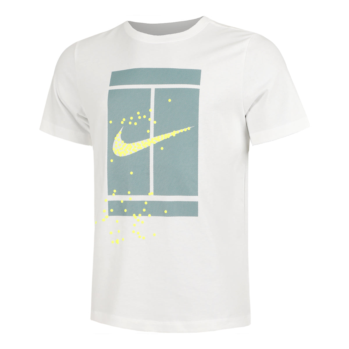 Nike Tee Heritage OC T-Shirt Herren - weiß, türkis