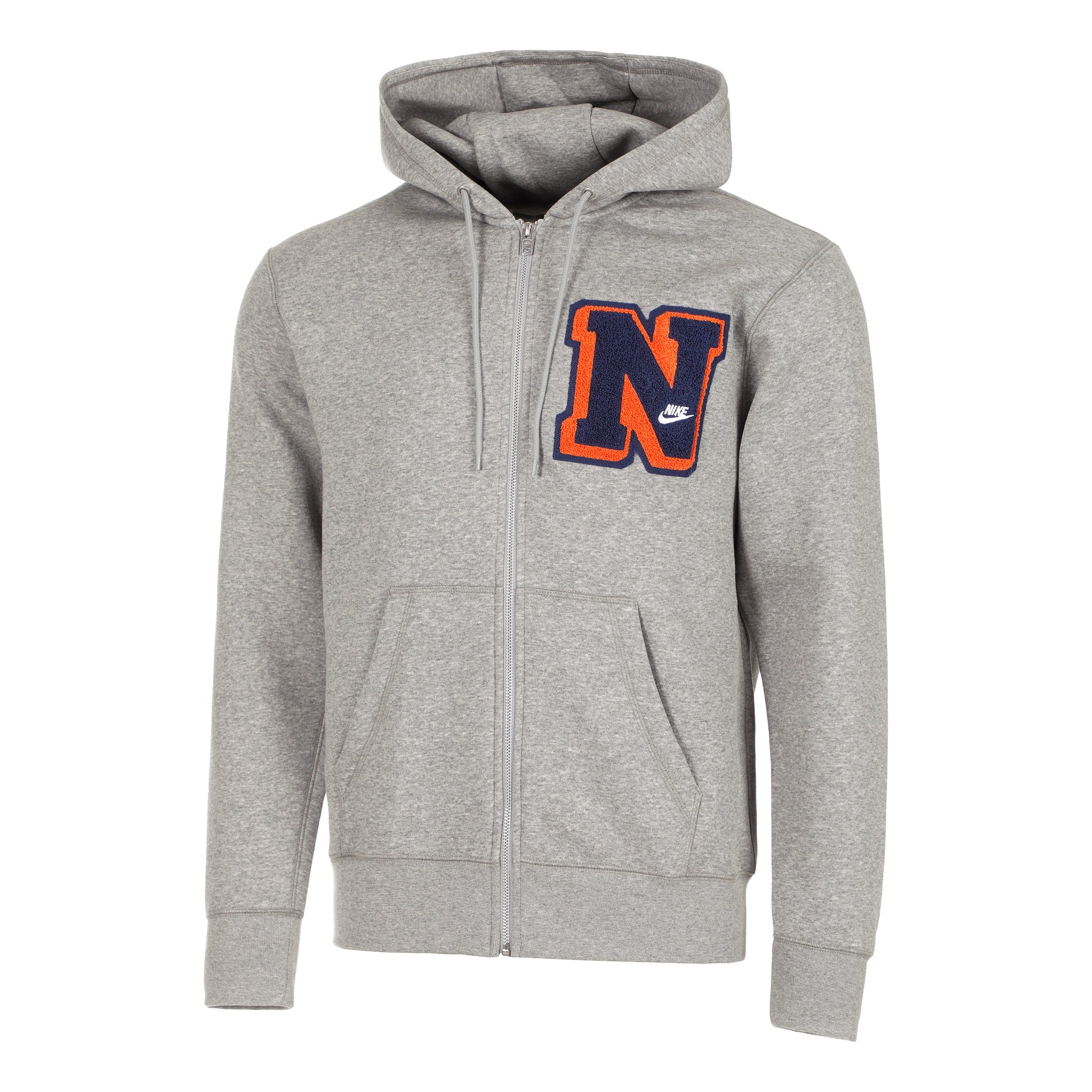 Nike Club Full Zip Sweatjacke Herren - grau,