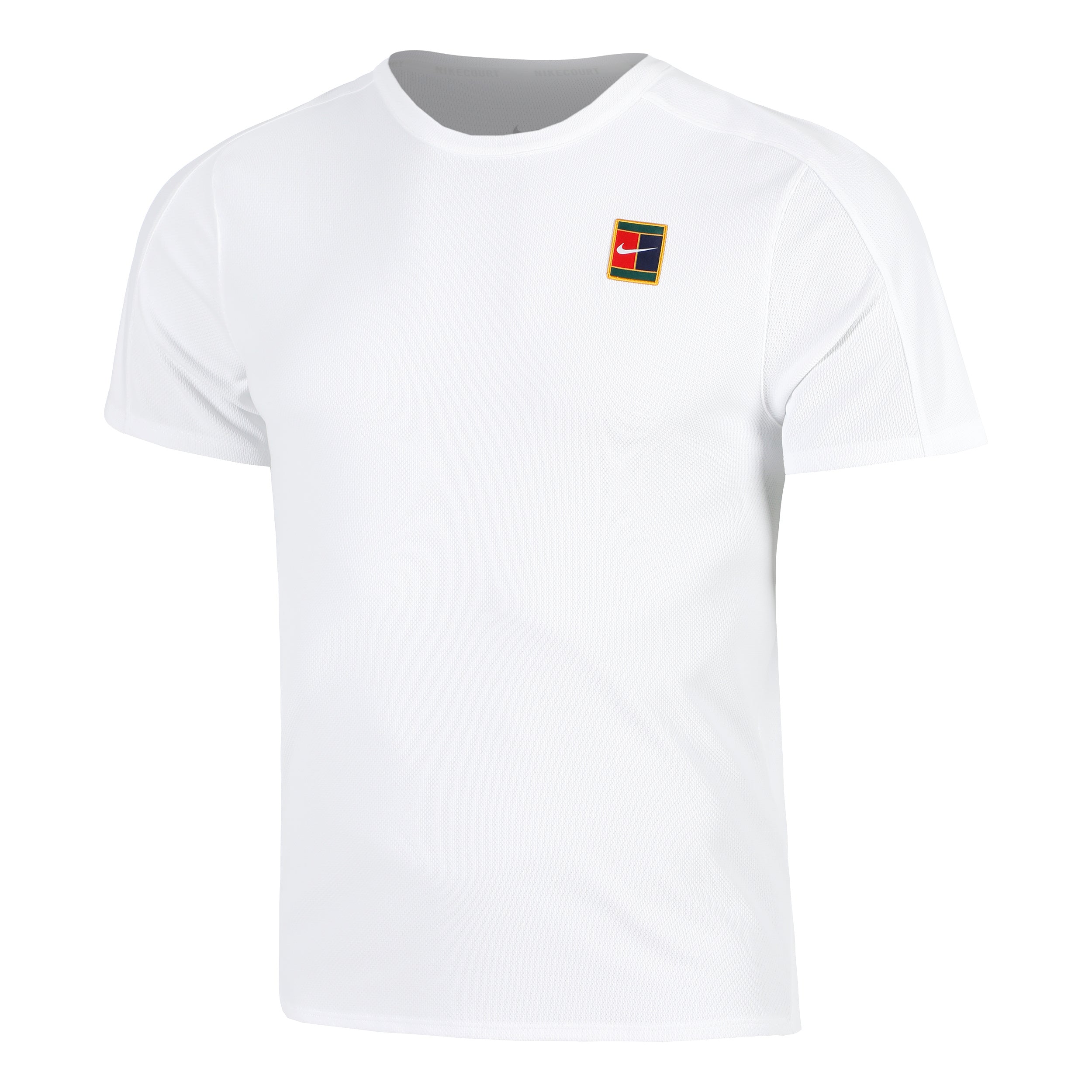 Nike Court Dri-Fit Advantage Slam T-Shirt Herren-Weiß