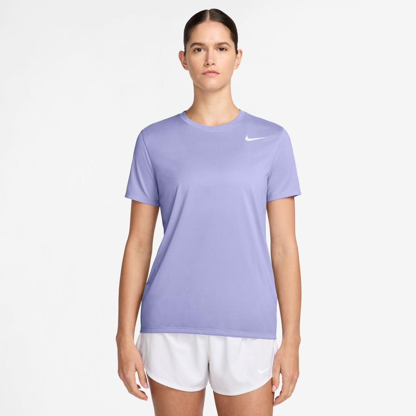 Nike Dri-Fit Regular T-Shirt Damen - lila,