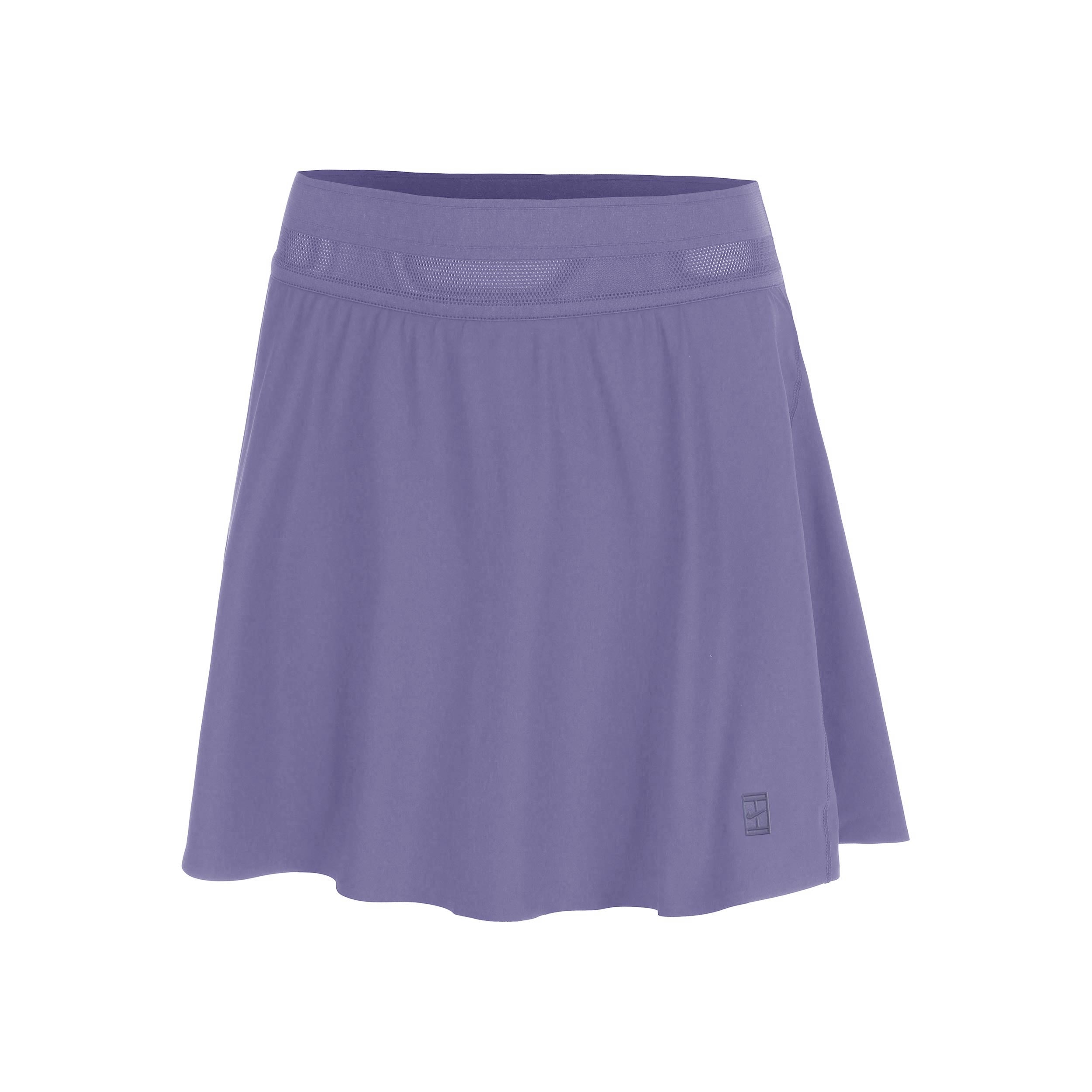 Nike Court Dri-FIT Advantage Ace High Rise Reg Rock Damen-Flieder
