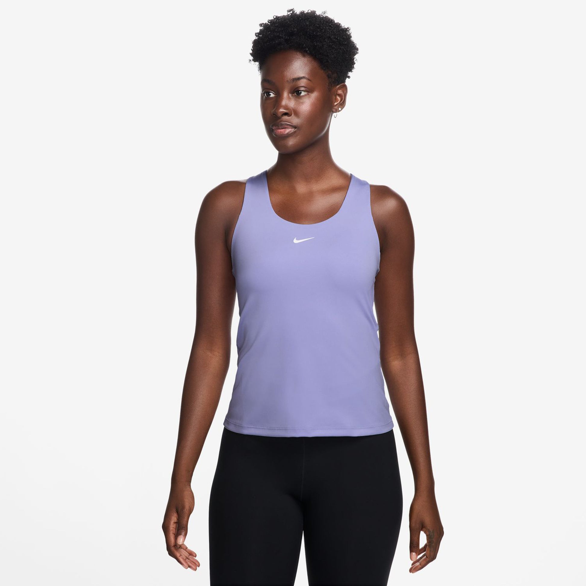 Nike Dri-FIT Swoosh Tank-Top Damen-Lila