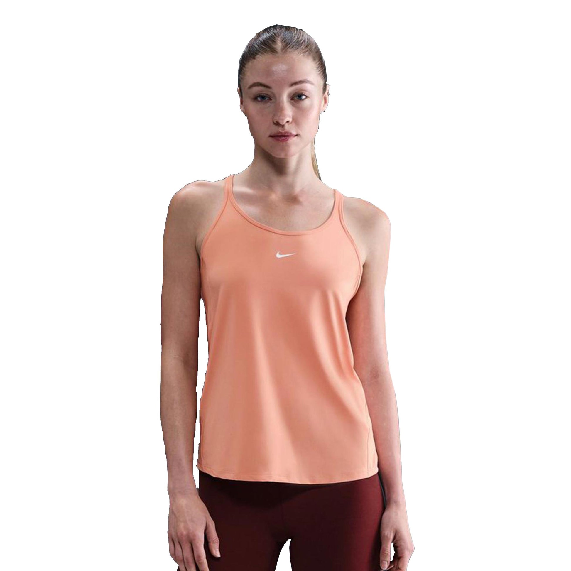Nike One Dri-FIT Strappy Tank-Top Damen-Apricot