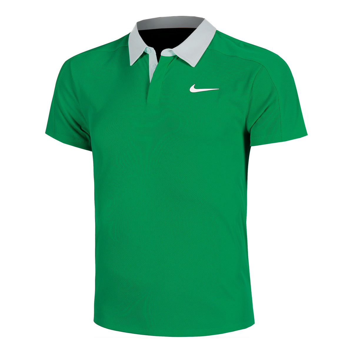 Nike Court Dri-Fit Advantage Slam Polo Herren-Grün,Weiß