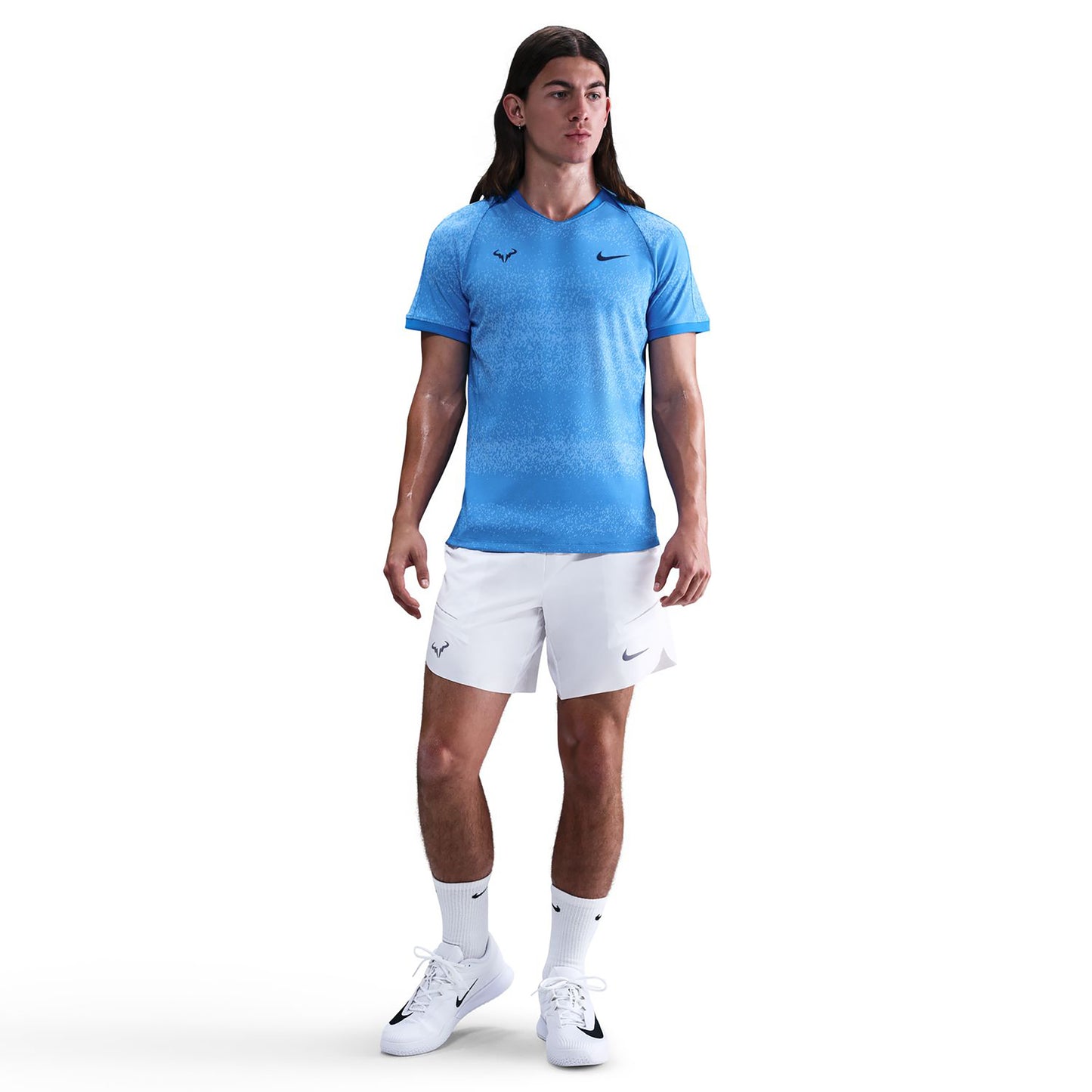 Nike Rafa Dri-Fit Advantage 7in Shorts Herren-Weiß