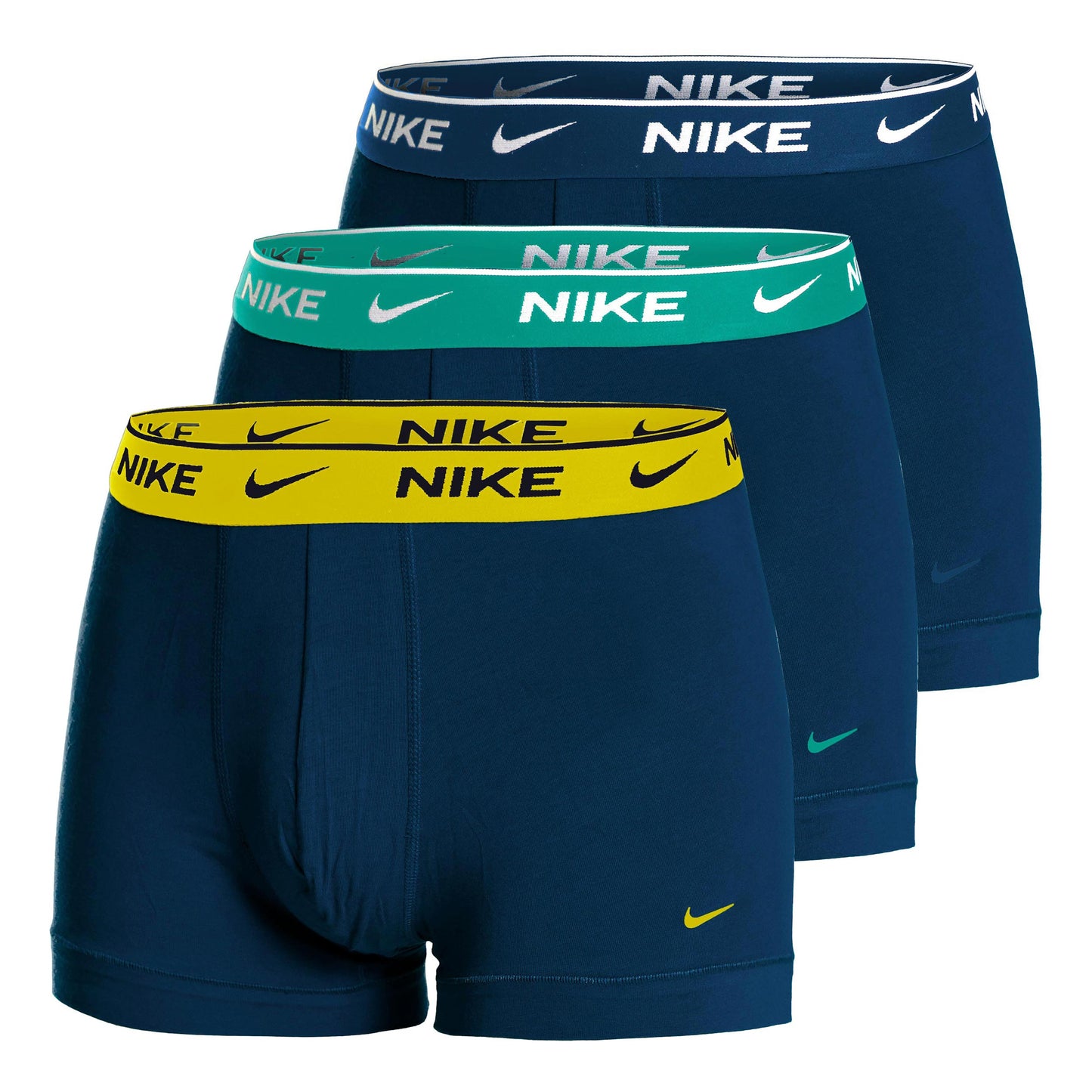 Nike Everyday Stretch Trunk Boxer Short 3er Pack Herren - rot, mehrfarbig