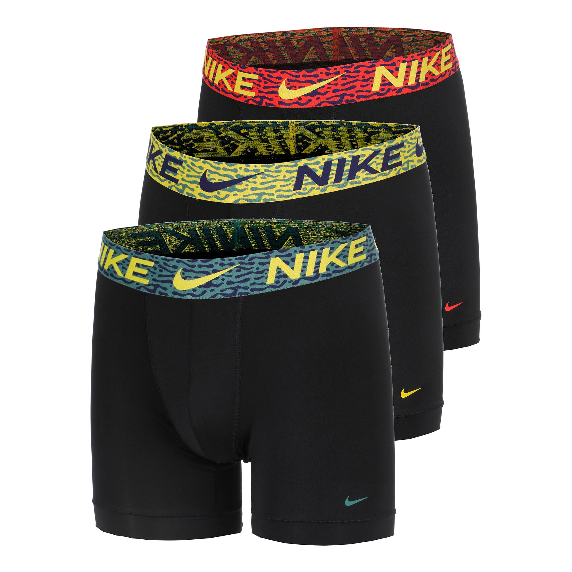 Nike Essential Micro Boxer Short Herren-Schwarz,Grün