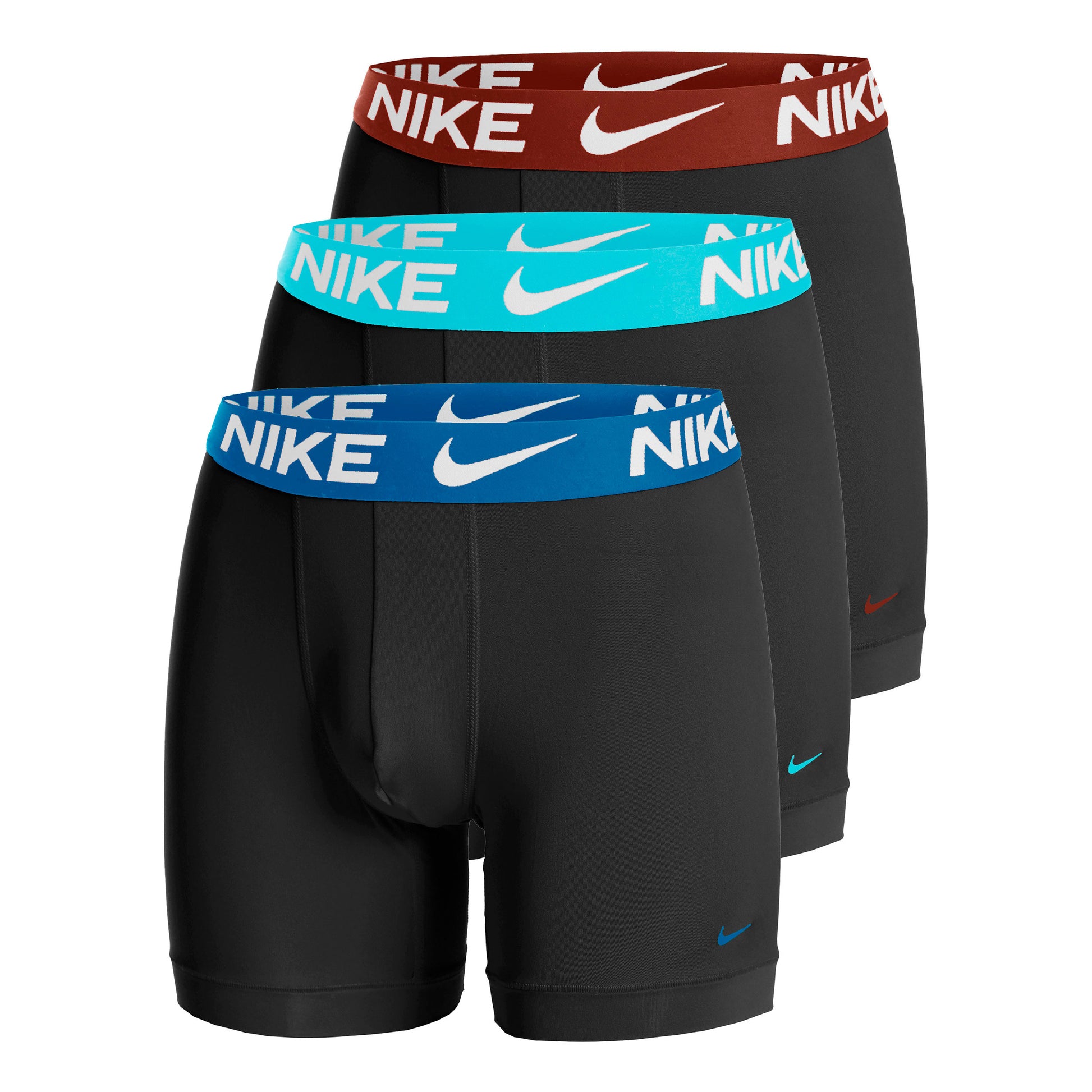 Nike Essential Micro Boxer Short 3er Pack Herren - grün, blau