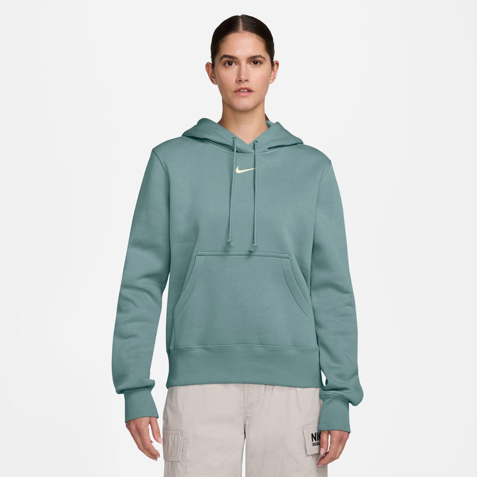 Nike Phoenix Fleece Hoody Damen-Salbei
