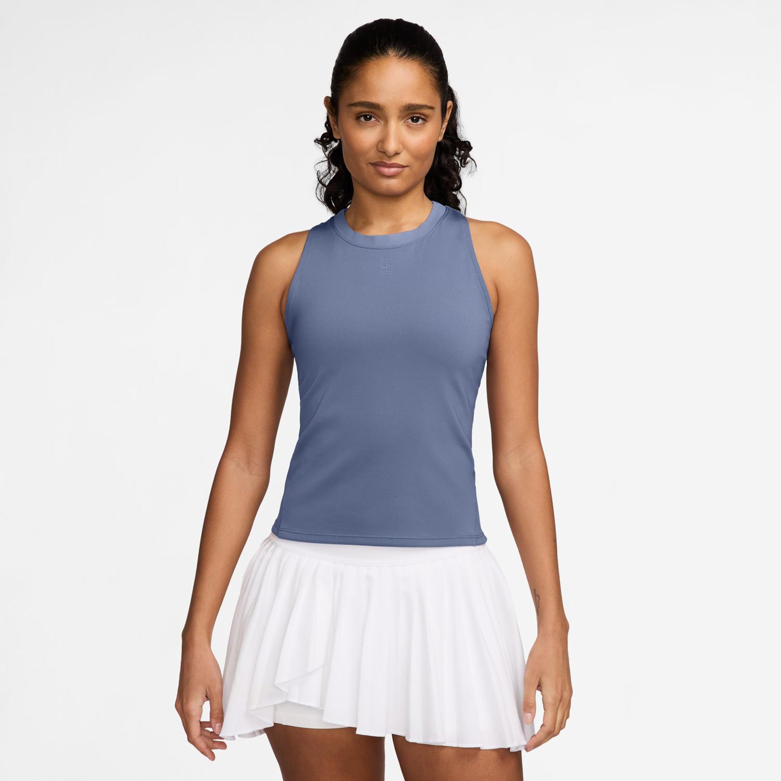 Nike Court Dri-Fit Advantage Tank-Top Damen-Blaugrau