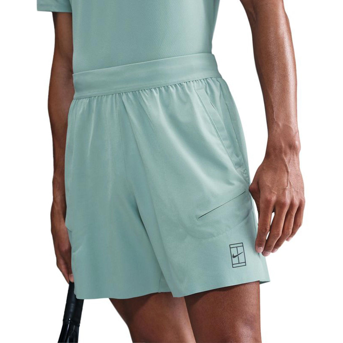 Nike Court Dri-Fit Advantage 6in Shorts Herren-Blaugrau