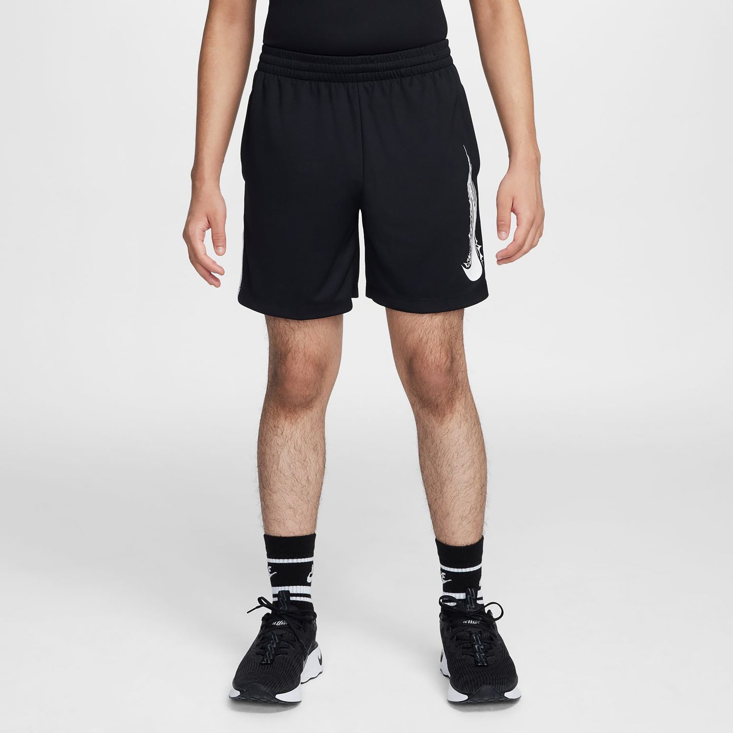 Nike Dri-Fit Multi Shorts Kinder-Schwarz