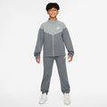 Dri-Fit Full-Zip Trainingsanzug Kinder-Grau