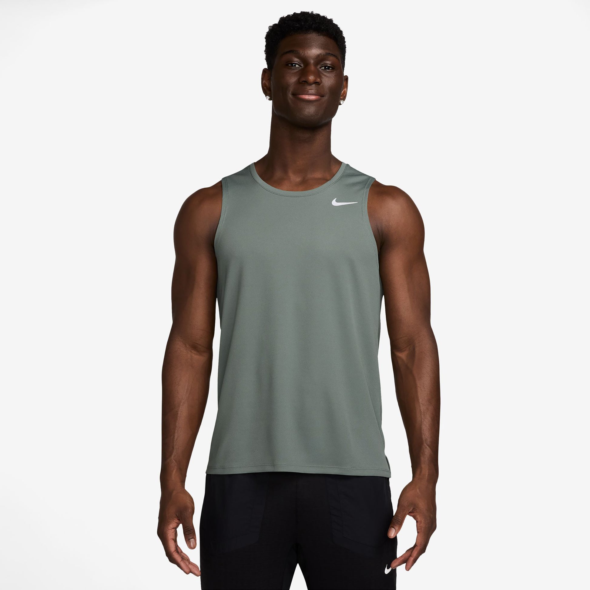 Nike Miler Tank-Top Herren-salbei