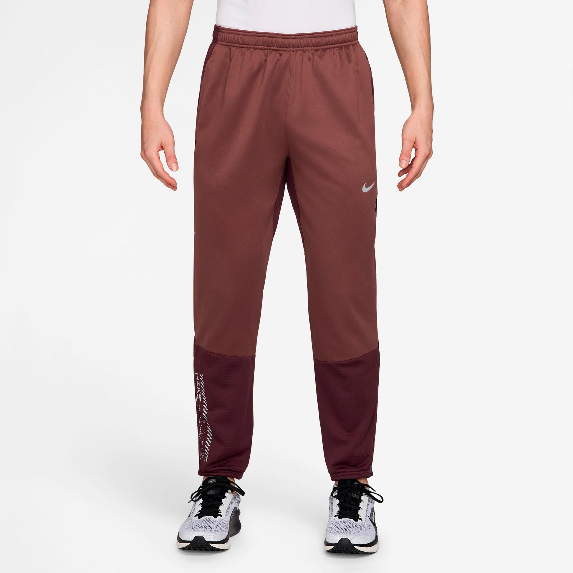Nike Challenger Laufhose Herren - bronze, dunkelrot
