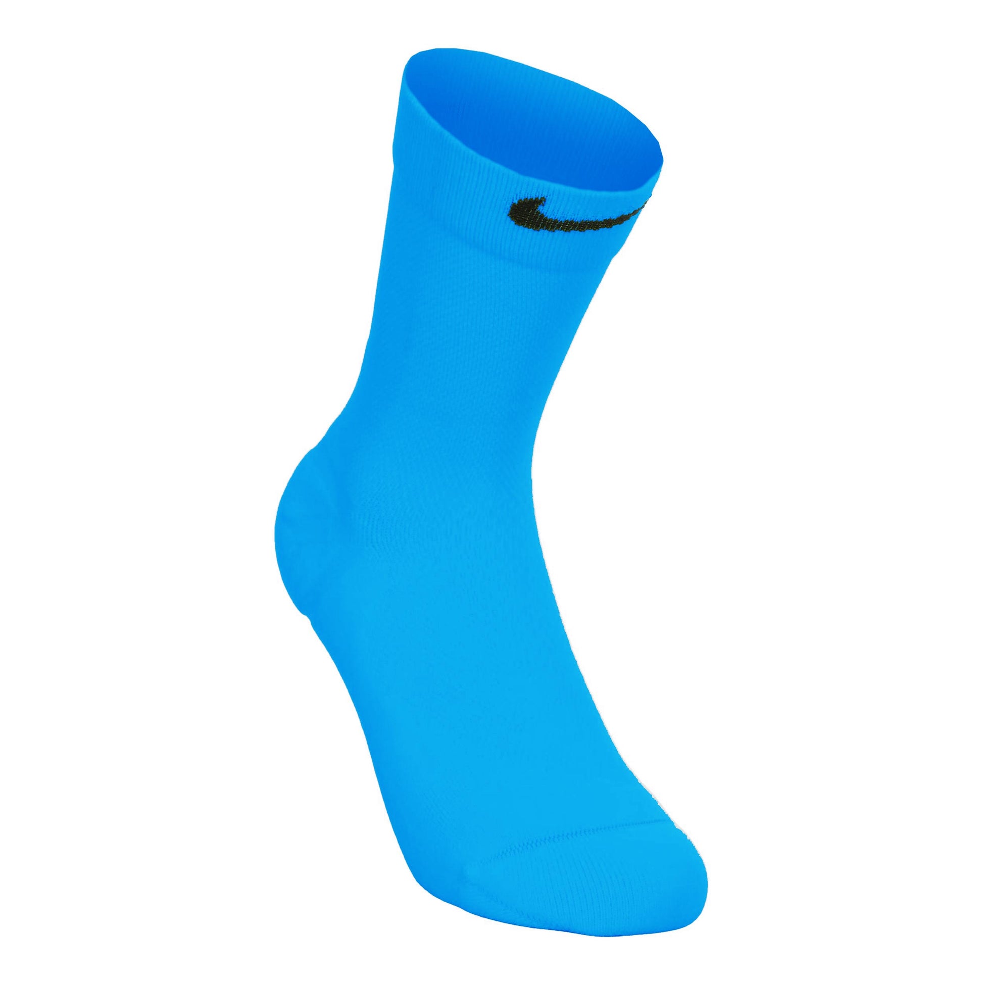 Nike Fast Midweight Crew Laufsocken Unisex - blau, schwarz