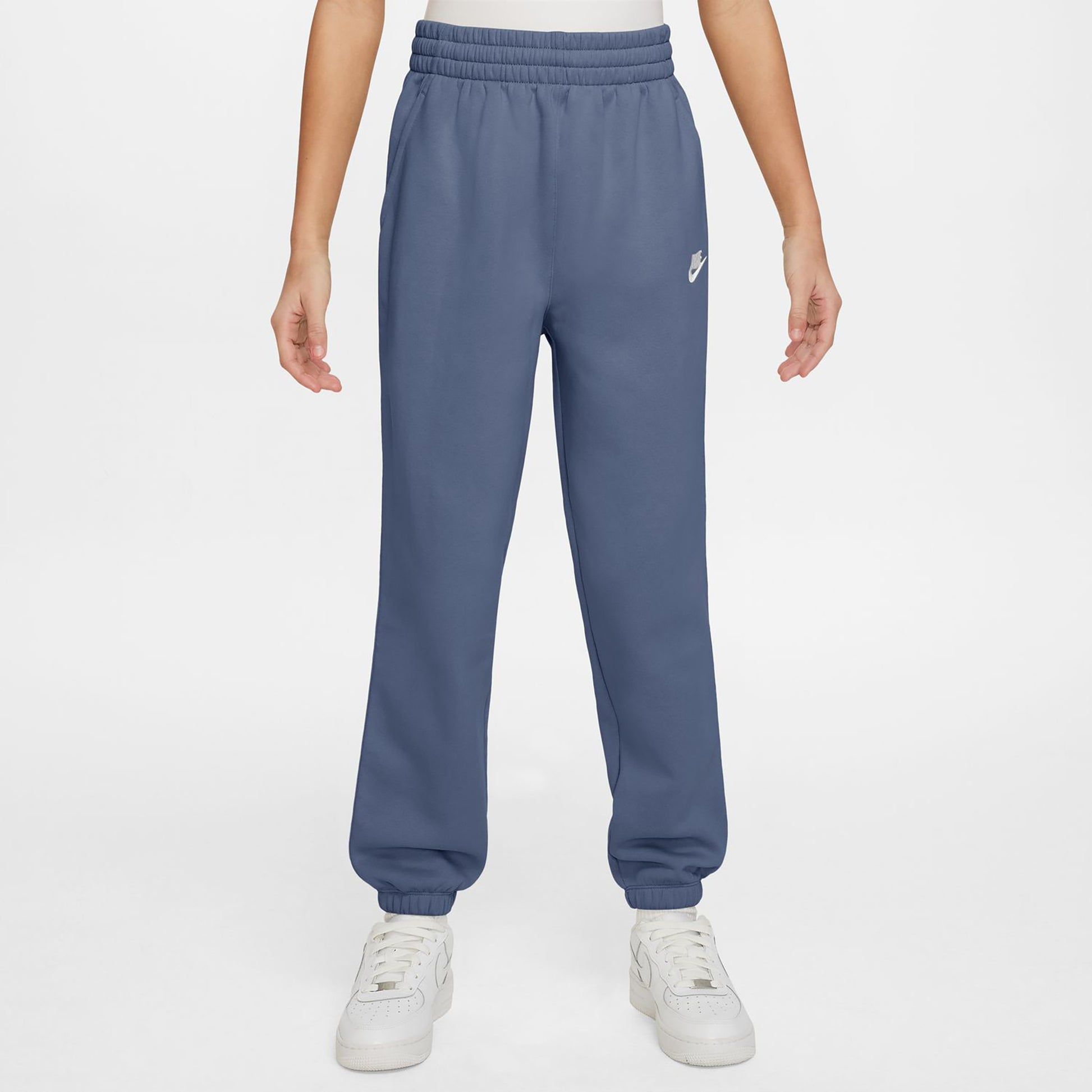 Nike Club Fleece Loose Trainingshose Mädchen - blaugrau, blaugrau