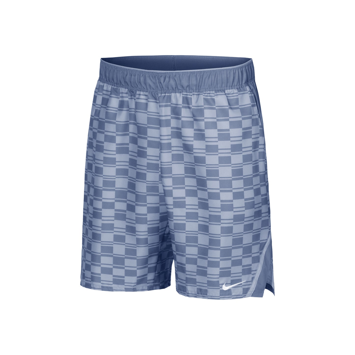 Nike Court Victory Dri-Fit High Rise 9in All Over Print Shorts Herren - grau, weiß