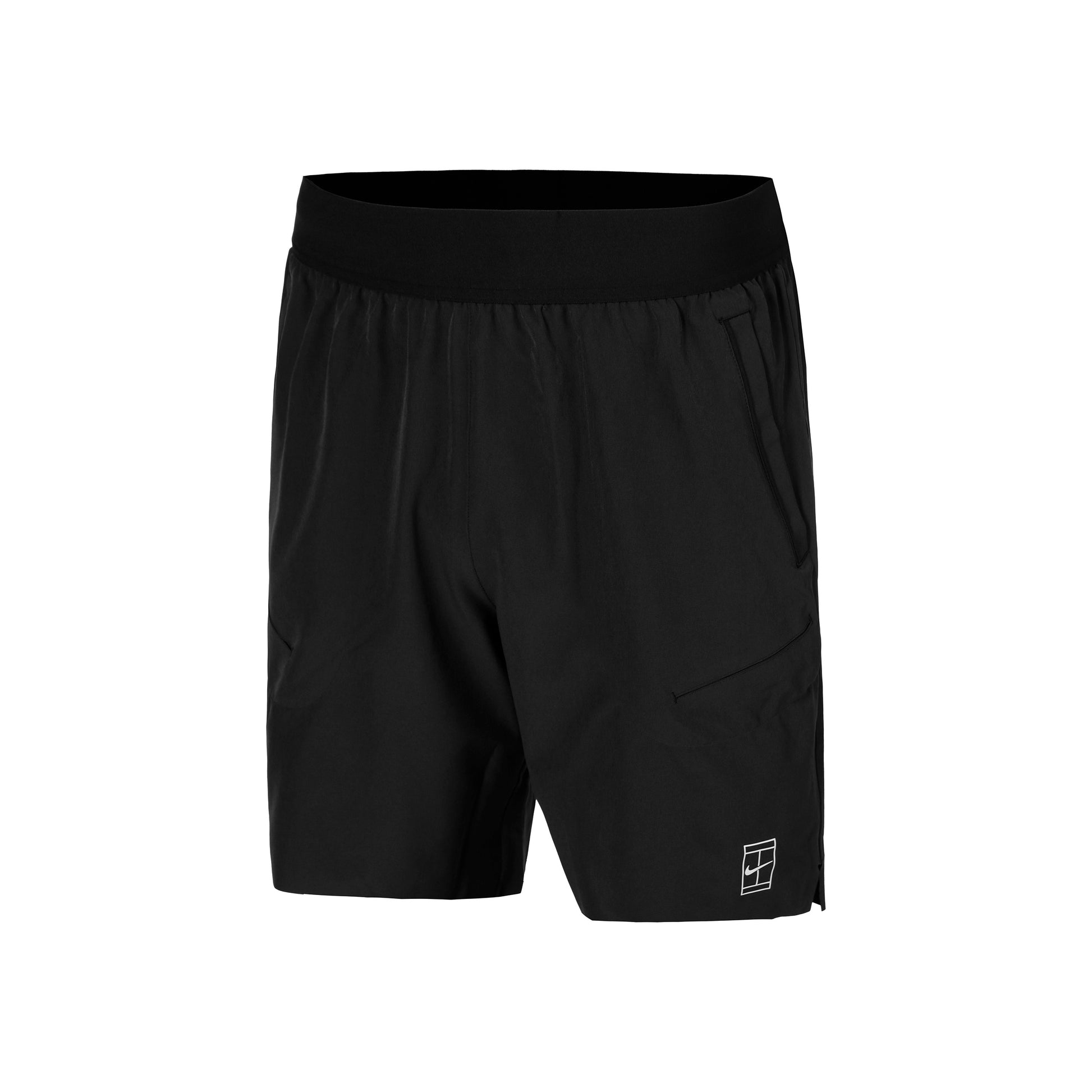 Nike Court Dri-Fit Advantage 8in Shorts Herren-Schwarz,Weiß