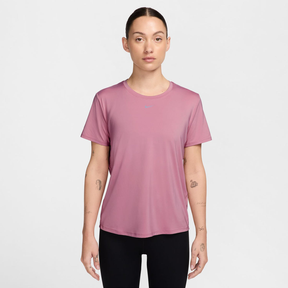 Nike One Dri-Fit T-Shirt Damen-Berry