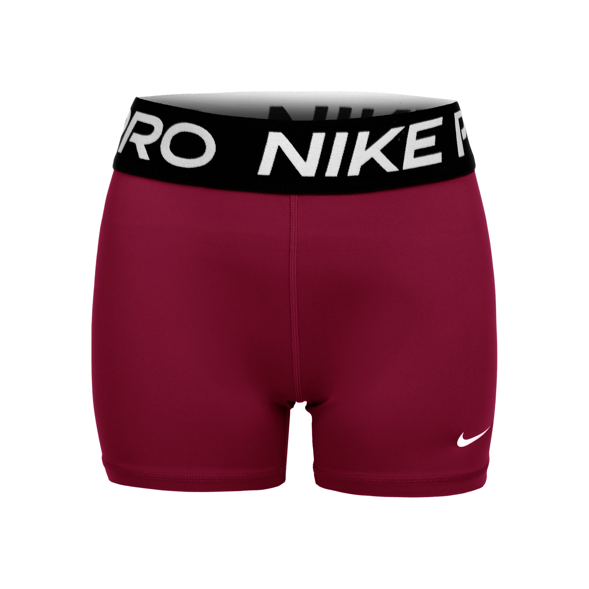 Nike Dri-Fit Big Kids 3in Shorts Mädchen - weinrot, schwarz