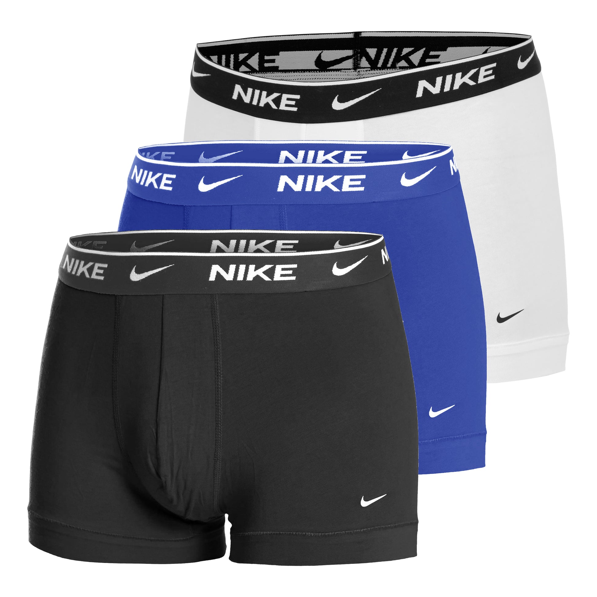 Nike Everyday Cotton Stretch Boxer Short 3er Pack Herren-Türkis,Mehrfarbig