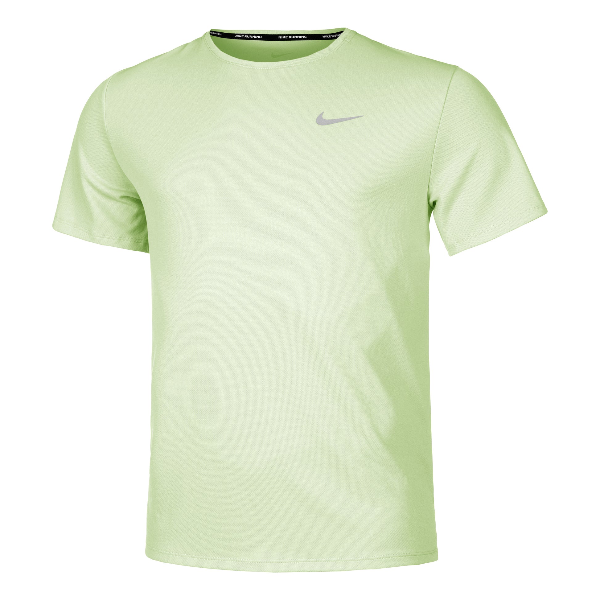 Nike Miler Laufshirt Herren - limette