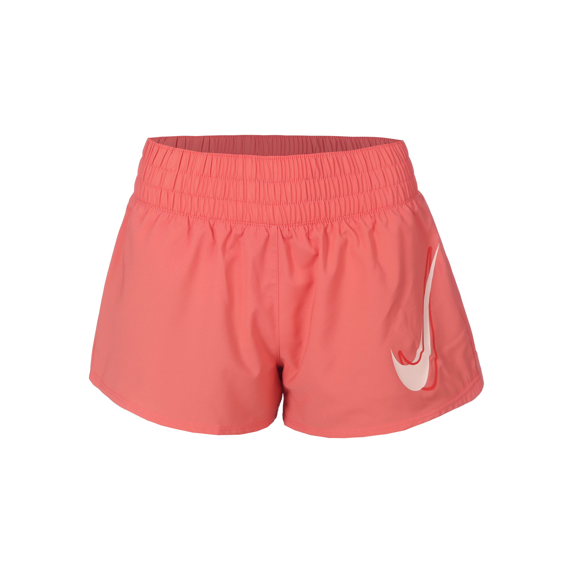 Nike Swoosh Laufshorts Damen-Berry