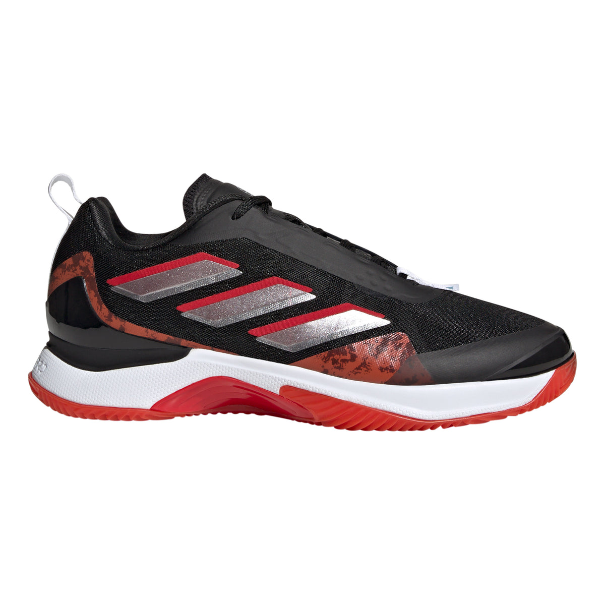 adidas Avacourt Sandplatzschuh Damen - schwarz, orange