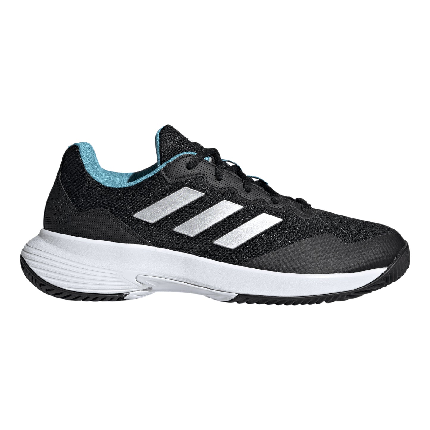 adidas Gamecourt 2 Allcourtschuh Damen - schwarz, silber