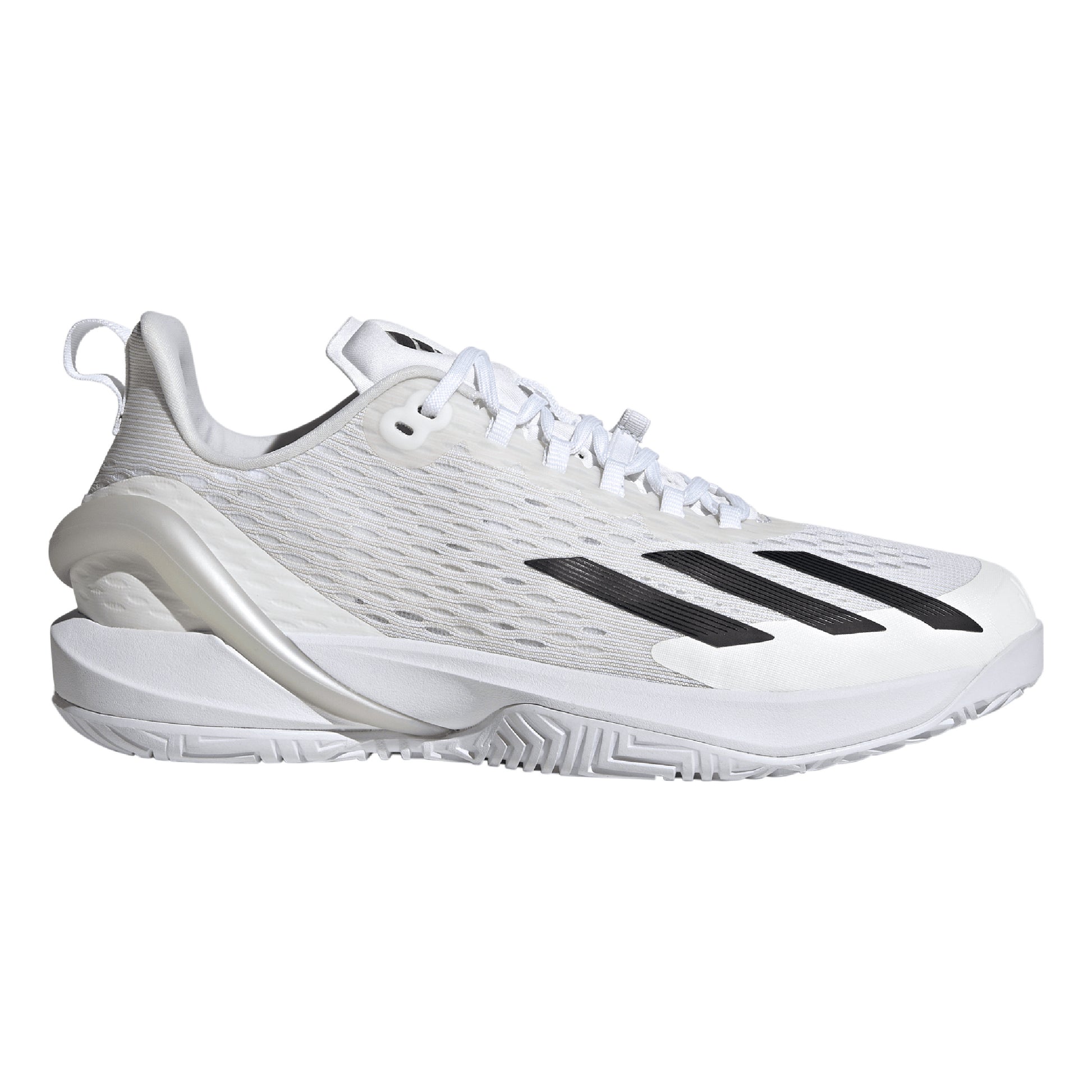 adidas Adizero Cybersonic Allcourtschuh Herren - weiß, schwarz