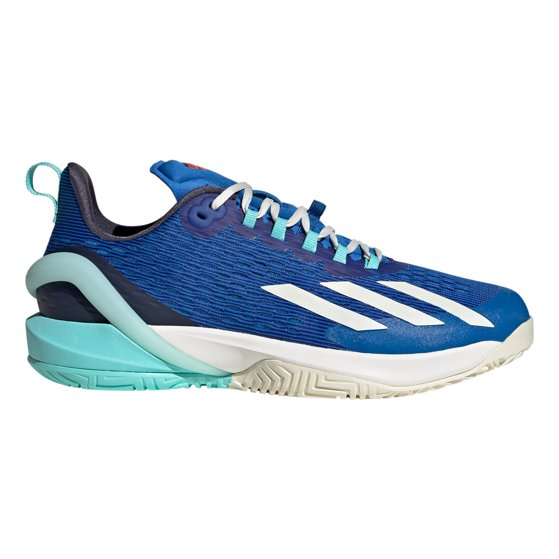 adidas Adizero Cybersonic Allcourtschuh Herren - blau, hellblau