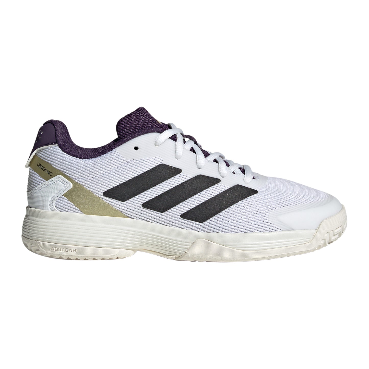 adidas Ubersonic Allcourtschuh Kinder - weiß, lila
