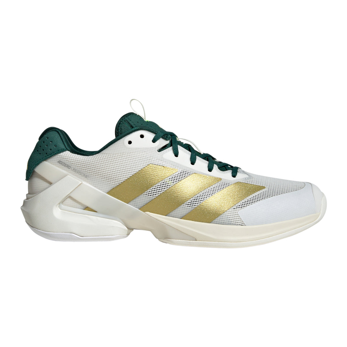 adidas adizero Ubersonic 5  Allcourtschuh Herren - weiß, gold