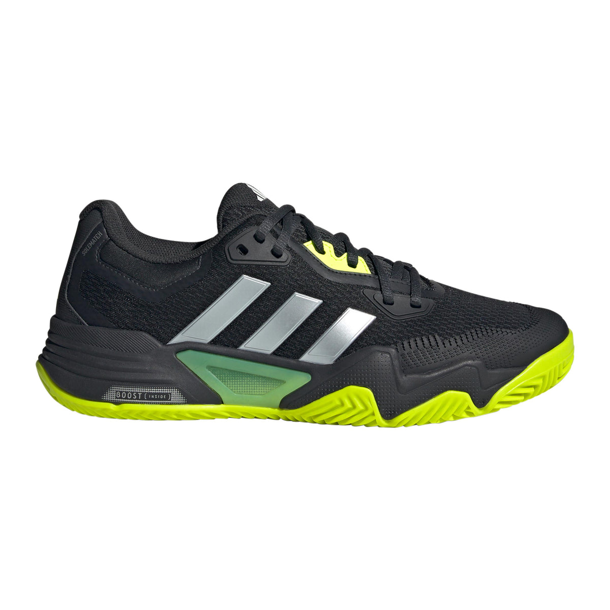 adidas Solematch Control 2 Sandplatzschuh Herren - schwarz, limette