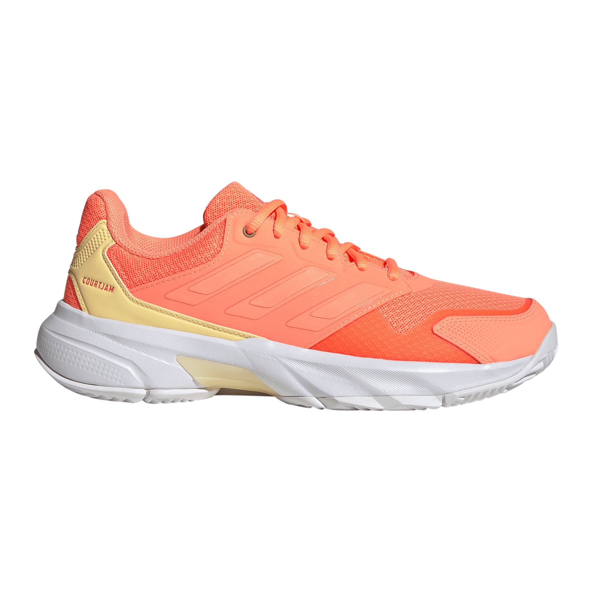 adidas CourtJam Control 3 Allcourtschuh Damen - orange, gelb