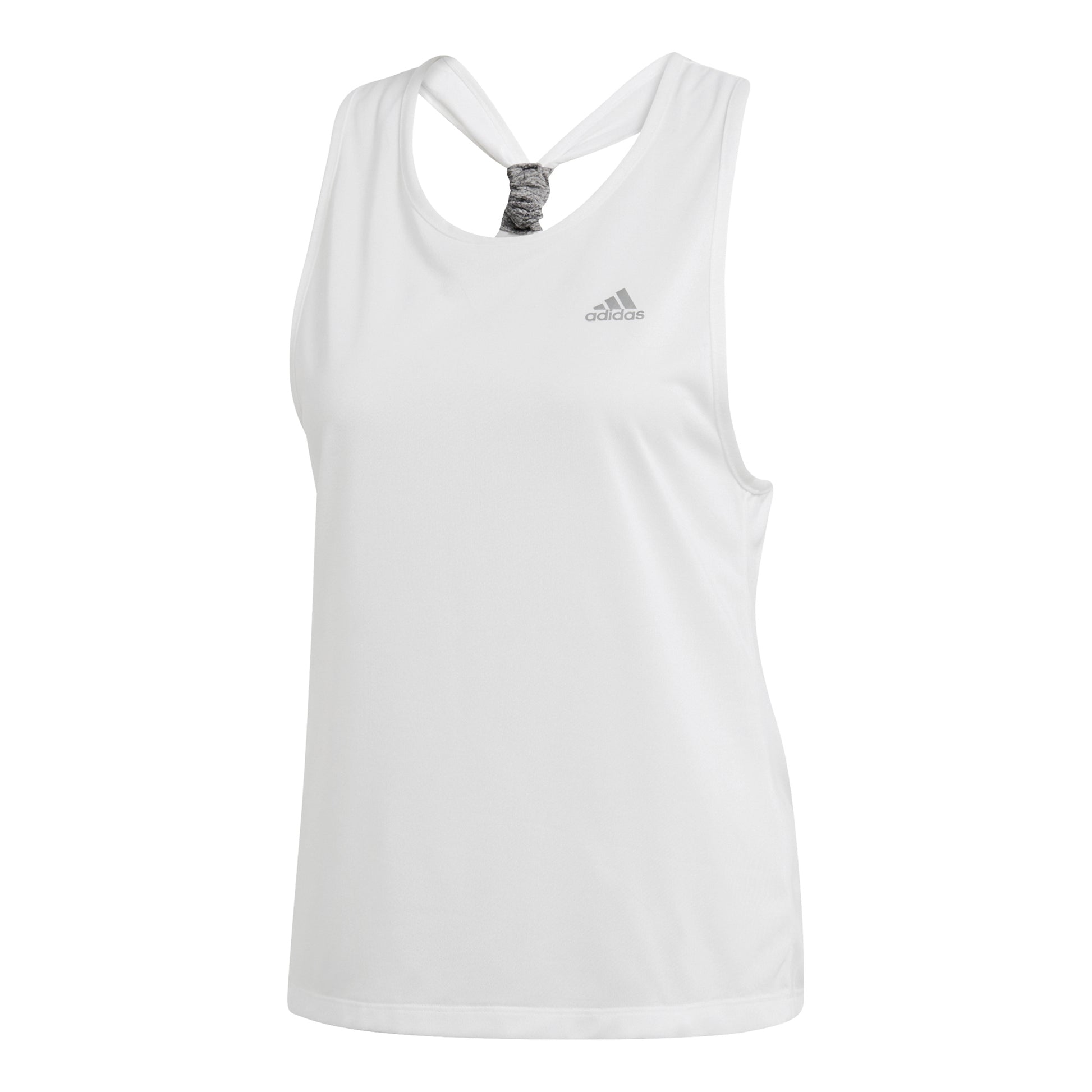 adidas Tie Tank-Top Damen - weiß, silber