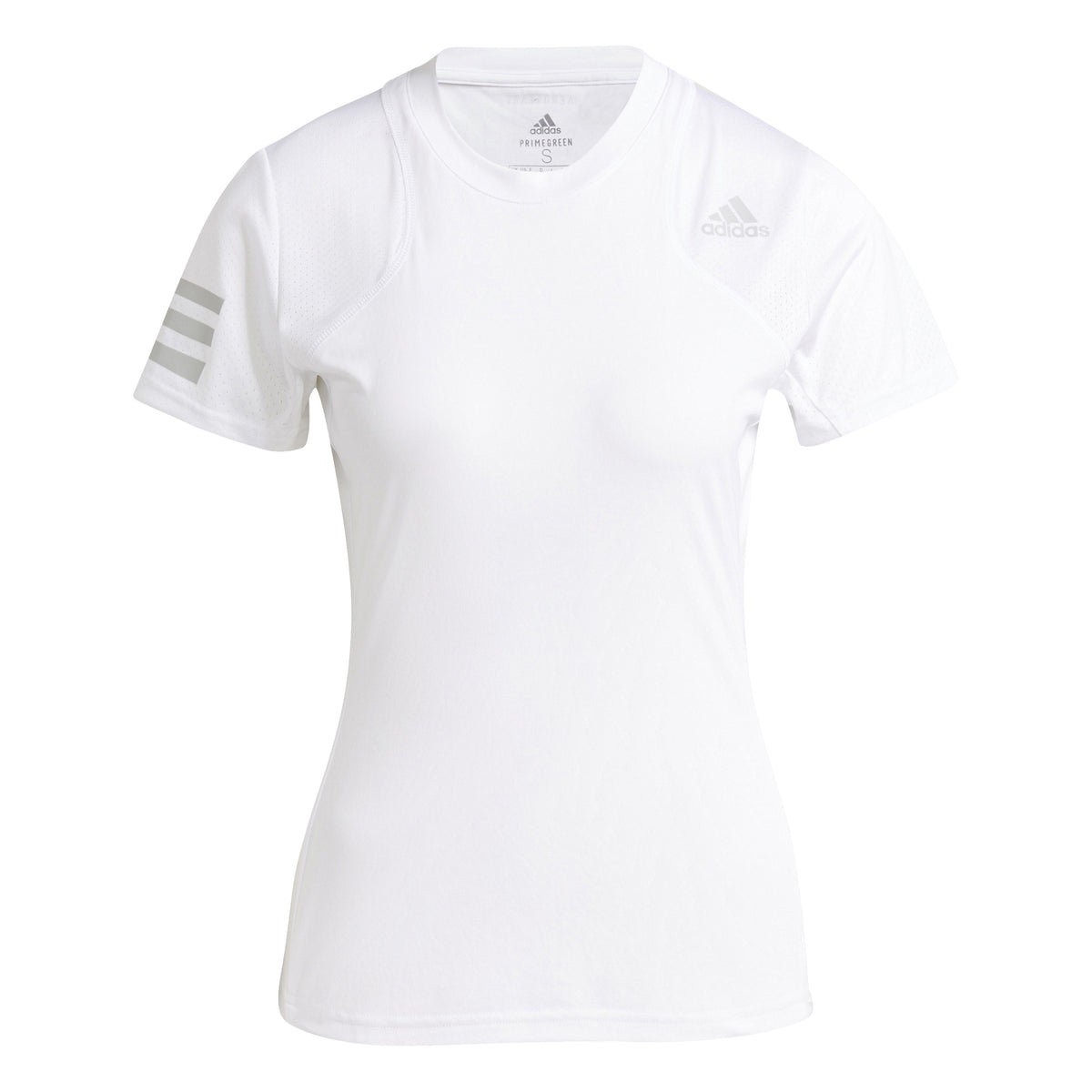 adidas Club T-Shirt Damen - weiß, silber
