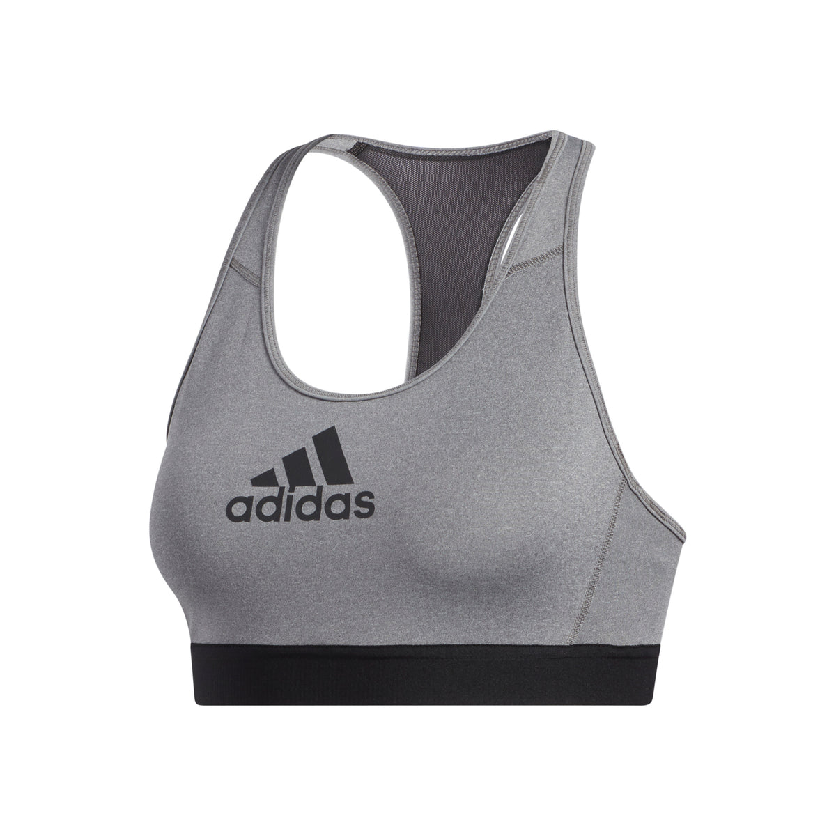 adidas Don´t Rest Alphaskin Sport-BH Damen - grau, schwarz