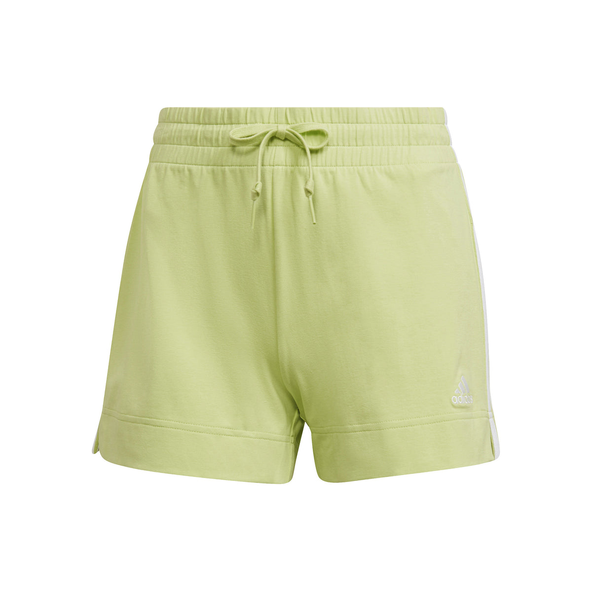 adidas Slim 3-Stripes Shorts Damen - grün, weiß