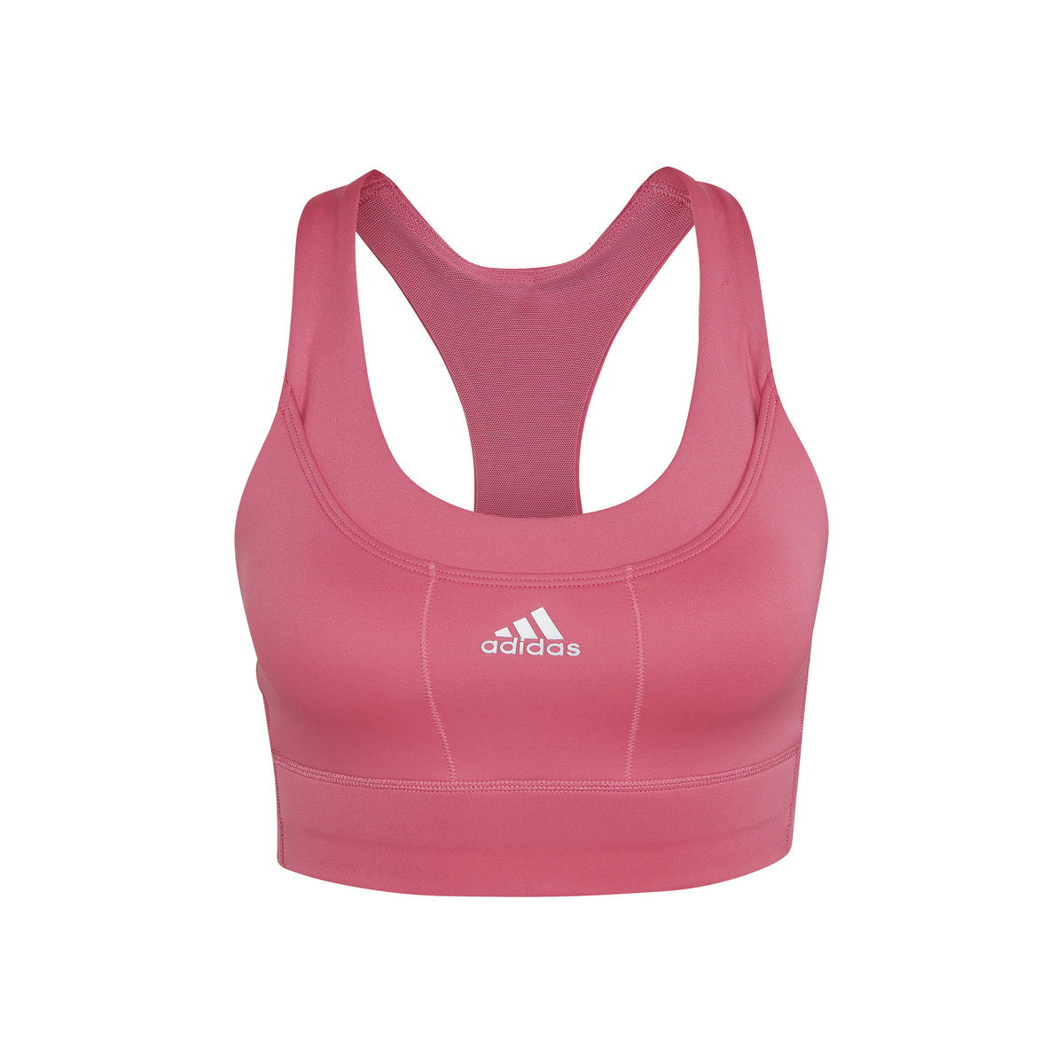 adidas Medium Support Primeknit Sport-BH Damen-Rot